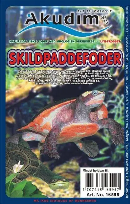 Frostfoder AK Skildpaddefoder 100 g